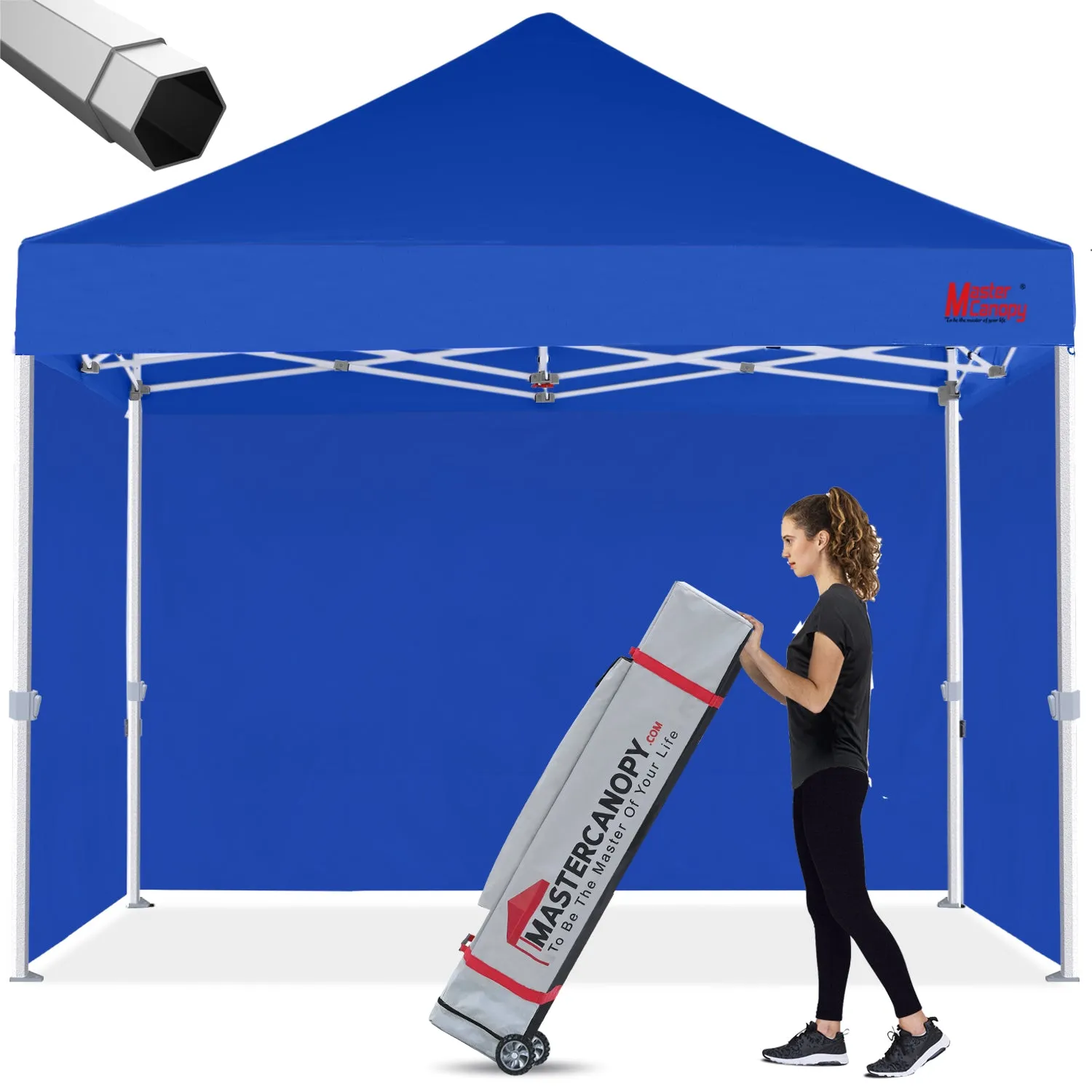 Premium Series Heavy Duty Pop Up 10x10/10x15/10x20 Instant Canopy with Sidewalls