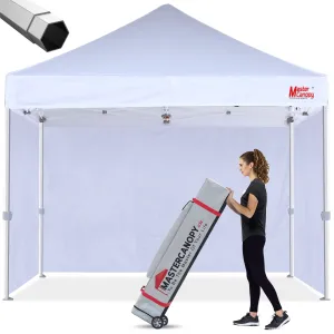 Premium Series Heavy Duty Pop Up 10x10/10x15/10x20 Instant Canopy with Sidewalls