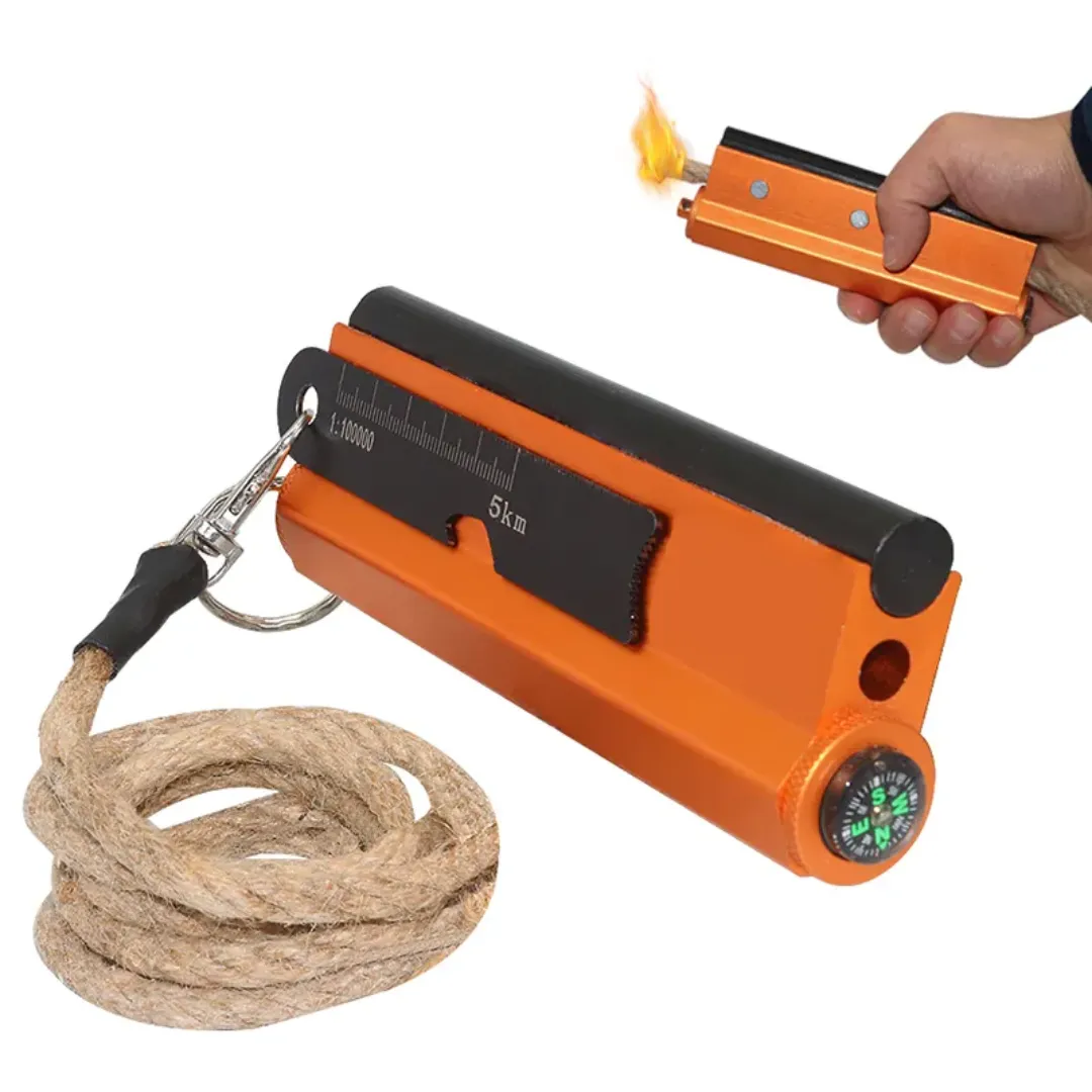PrepPro® Campfire Torch Ferro Rod Fire Starter Kit – Waterproof, Field-Ready Ignition