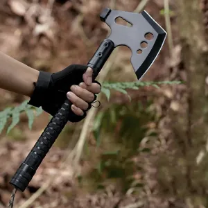 PrepPro Multifunctional Survival Axe | All-in-One Tactical Outdoor Tool
