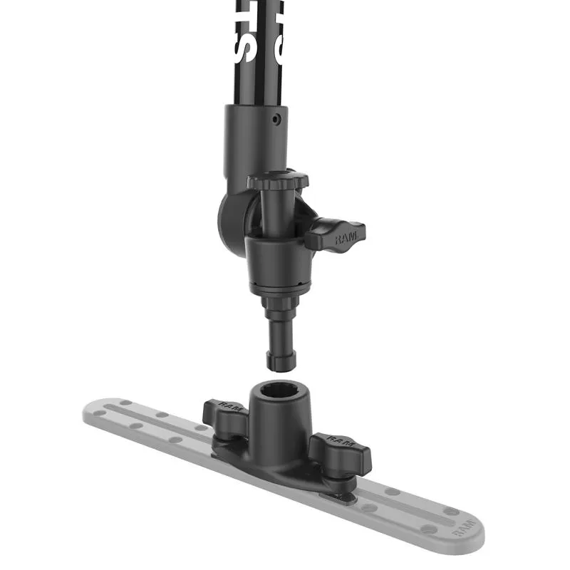 RAM Tough-Pole 24" Camera Mount with Single Pipe & Dual Track Base (RAP-411-18-A-GOP1) (sku 51171)