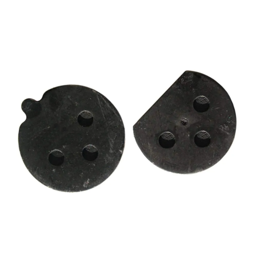 RAParts 15/920103 Hand Brake Pad Pair (Round) Fits JCB Backhoe 3CX 4CX 478/00849