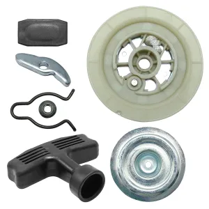 Recoil Starter Pull Start Replacement for Yamaha Bruin 350, Grizzly 350 400 450 660, Kodiak 400 450 4x4 ATVs Pull Rewind Starter Assembly 5UH-15710-00-00 GH-15710-21-00