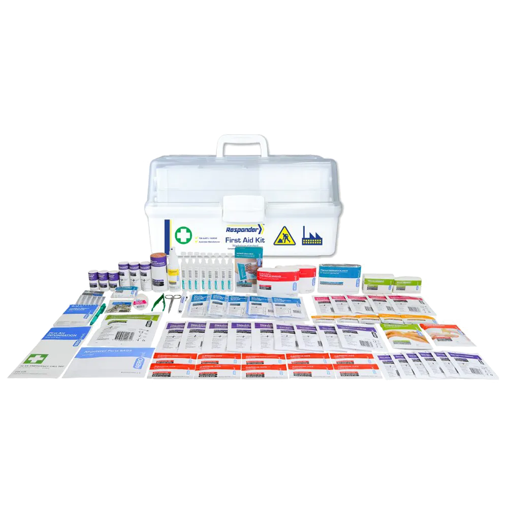 Responder 4 Series Plastic Tacklebox First Aid Kit