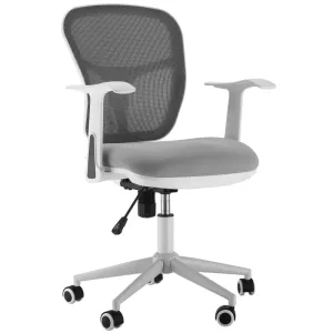 Rootz Vinsetto Office Chair - Ergonomic Desk Chair - Adjustable Computer Chair - Breathable Mesh - Easy Mobility - 57W x 58.8D x 88-96H cm