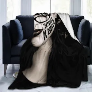 Scarlett Johansson Blanket Flannel Fleece Printed Throw Blankets Ultra Soft Micro Warm Blanket for All Season Bedding Chair Sofa Couch Bed 50"x40"