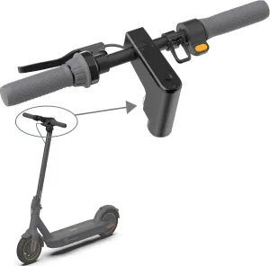 Scooter Handlebar Kit Replacement for Segway Ninebot MAX G30P G30LP Armrest Electric Scooter Head Grip Assembly with Dashboard Thumb Throttle Handle Brake Hanging Ring Bell