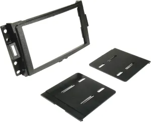 Scosche GM1595B Double DIN Radio Install Dash Kit Compatible with Select 2005-2013 General Motors Vehicles - Aftermarket Car Stereo Installation Kit - See Fit Guide in Images to Verify Your Vehicle