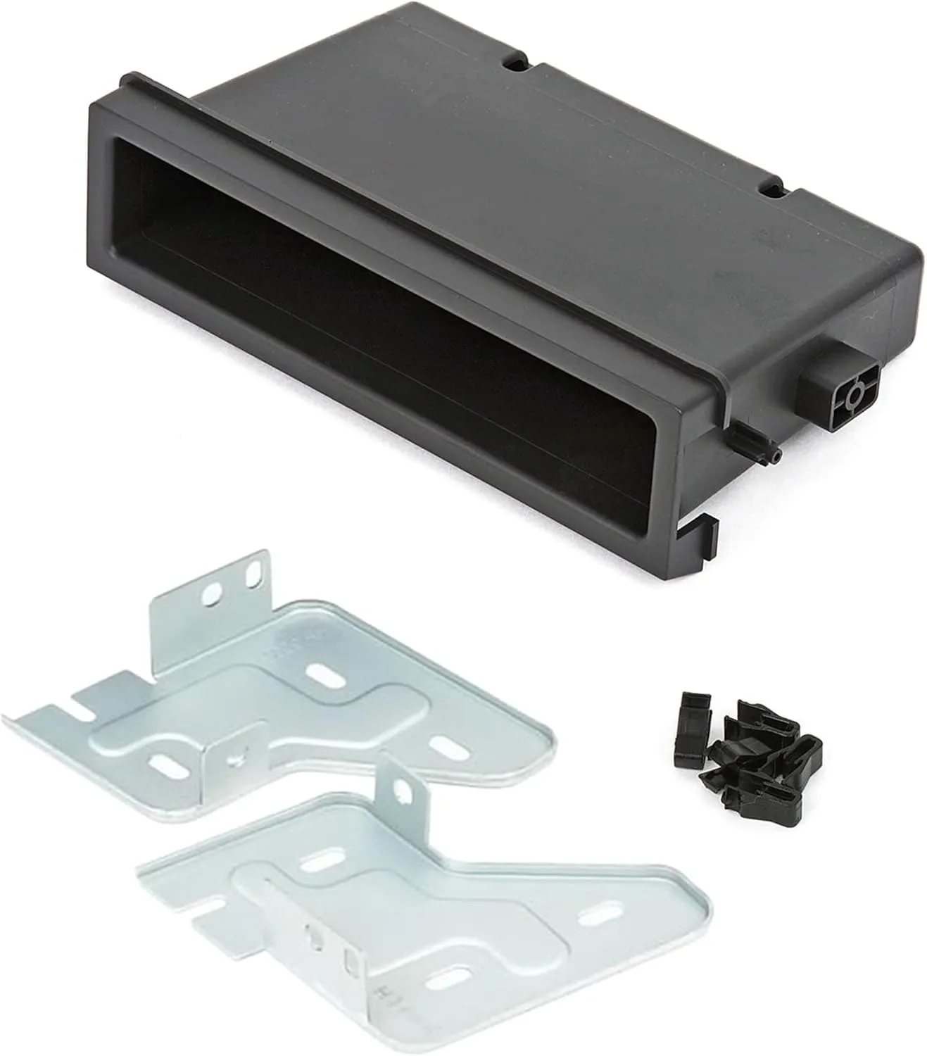 Scosche MI3017B Double DIN or Single DIN with Pocket Radio Install Dash Kit Compatible with Select 2006-2012 Mitsubishi Eclipse - Aftermarket Car Stereo Installation Kit - See Guide Image for Vehicles