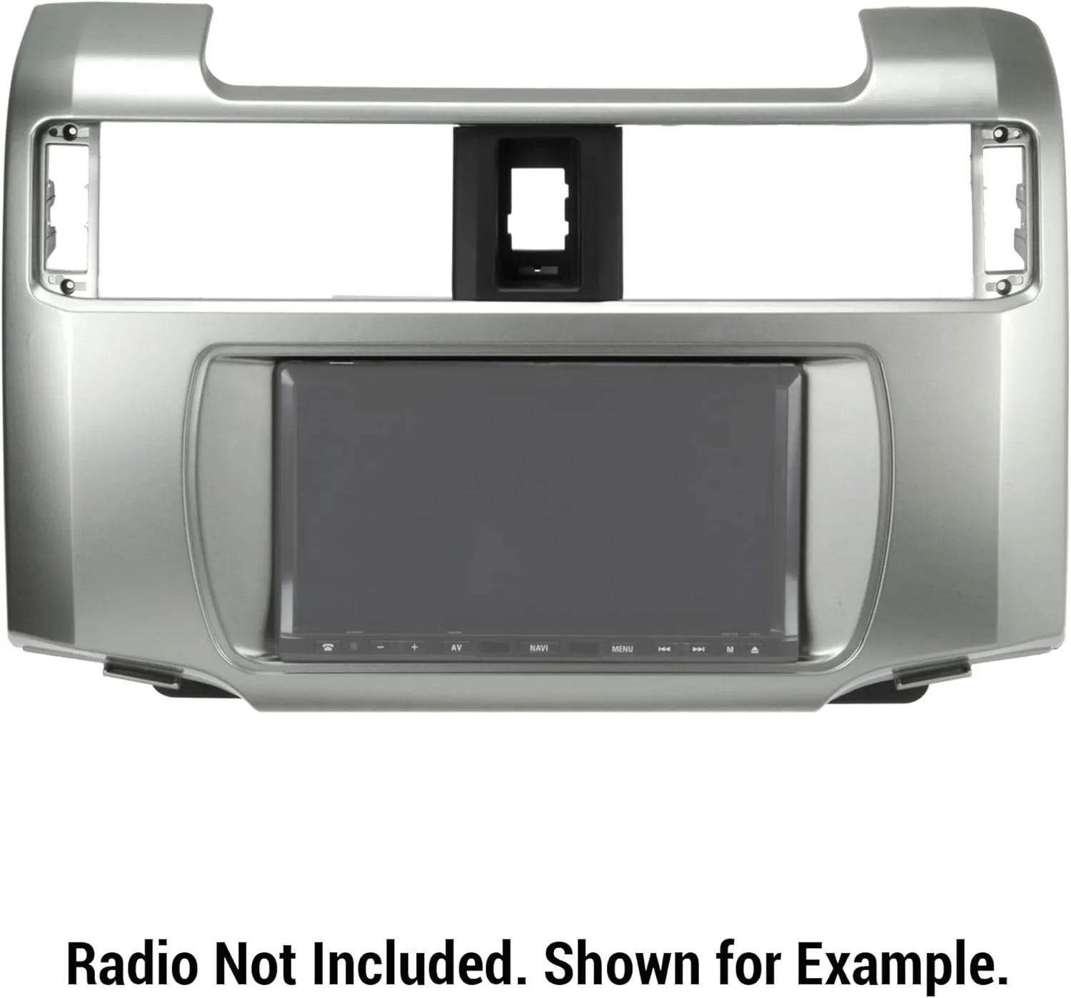 Scosche TA2106B Double DIN or Single DIN   Pocket Radio Install Dash Kit Compatible with Select 2010-2018 Toyota 4Runner - Aftermarket Car Stereo Installation - See Guide in Images for Vehicle Fitment