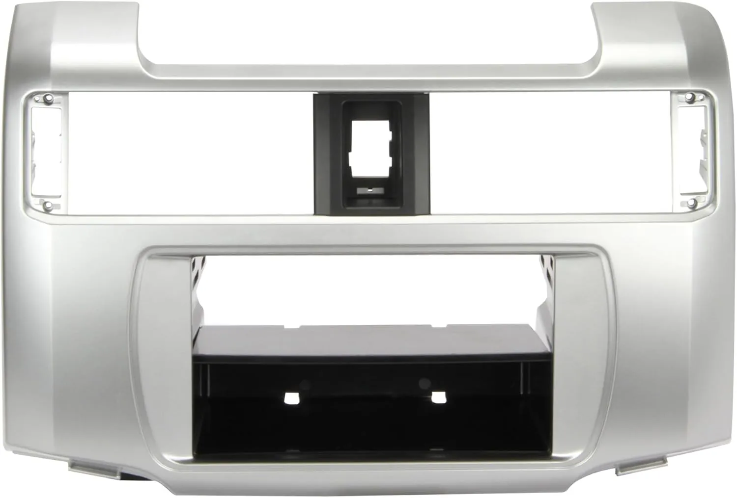 Scosche TA2106B Double DIN or Single DIN   Pocket Radio Install Dash Kit Compatible with Select 2010-2018 Toyota 4Runner - Aftermarket Car Stereo Installation - See Guide in Images for Vehicle Fitment