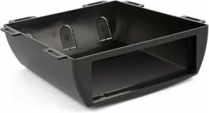 Scosche UDEB Universal Under Dash or Top Mount Single DIN Radio Installation Enclosure - Aftermarket Car Stereo Install Kit - Does Not Fit Double DIN Radios - See Images for Enclosure Dimensions