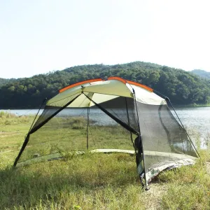 Screen House 13'x9',Easy Installation Canopy shelter,Insect Proof, Easy for Outdoor Kitchen Upgrade to Thicker and Stronger Fabric Since Year 2021