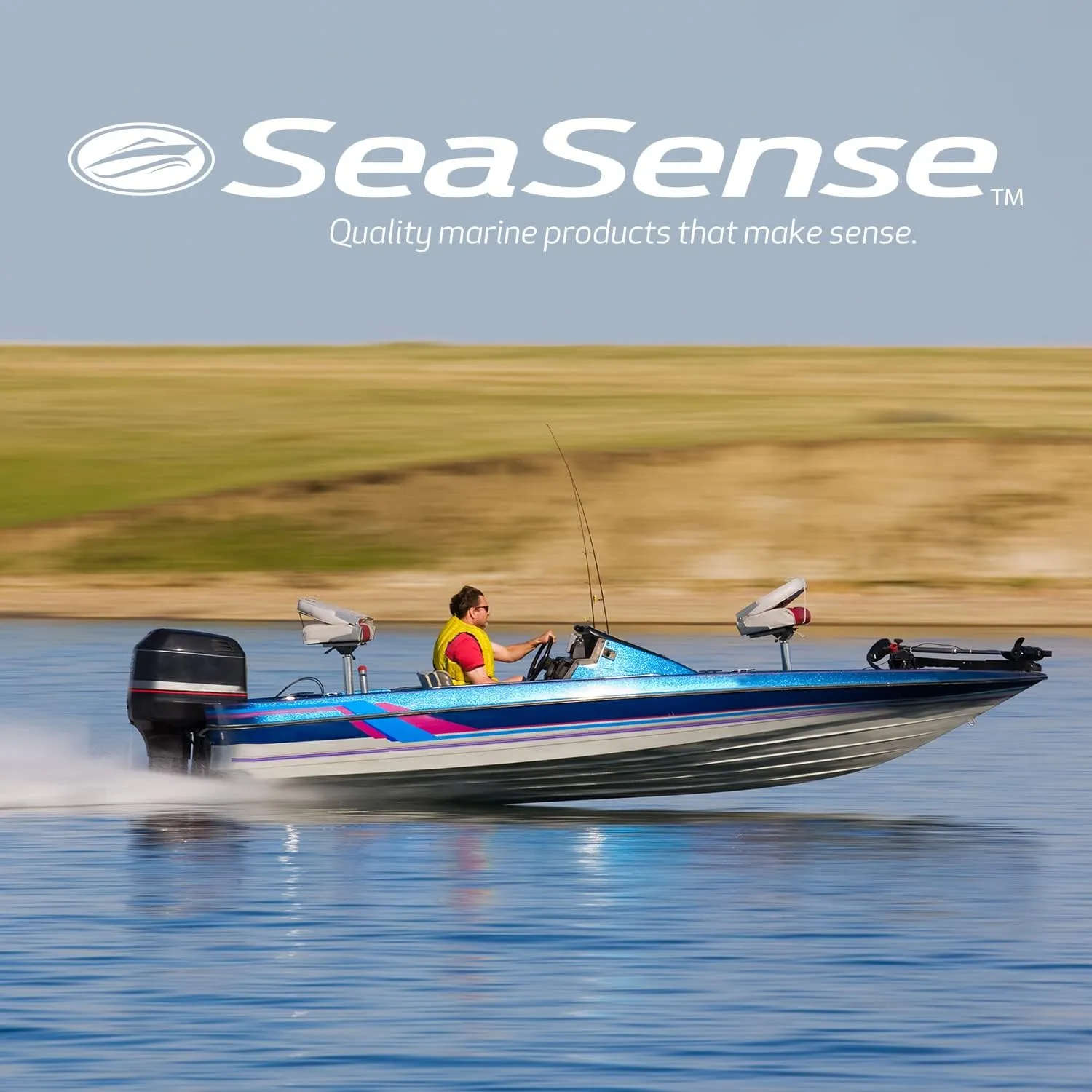 SeaSense Guide Pole Kit - Trailer Guide Pole for Boats, Kayaks, Canoes & More, Includes Mounting Hardware Parts & Accessories