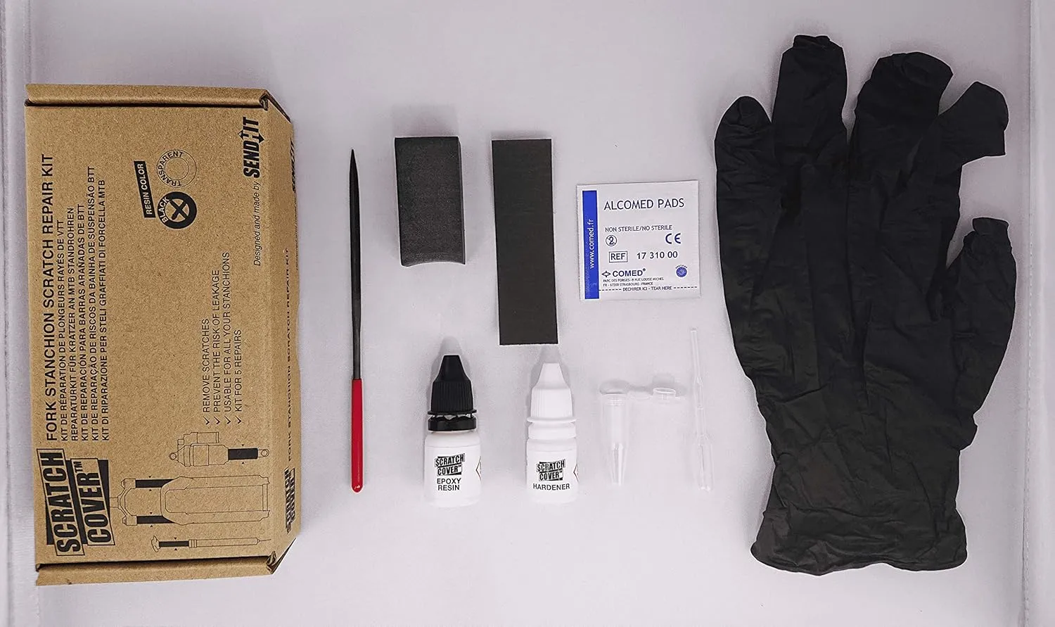 Sendhit, Stanchion Repair Kit, Clear, Each
