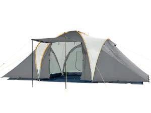 Skandika Daytona 6 Tent 6 Person in Grey with Orange Trim (SKA0013)
