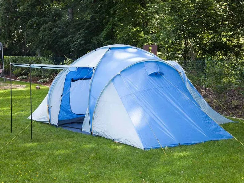 Skandika Daytona XXL 6 Person Tent in Two Tone Blue (SKA0022)