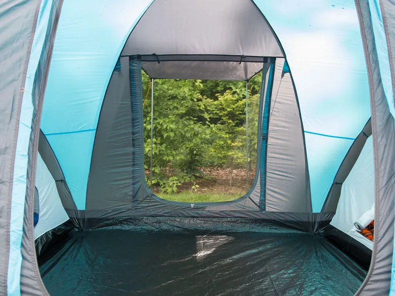 Skandika Hammerfest 6 Vis-A-Vis Tent 6 Person in Dark Grey & Light Grey (SKA0025)