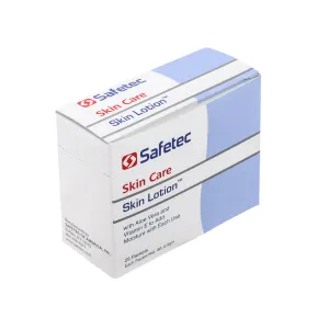 Skin Lotion Packets Safetec (25/Bx)
