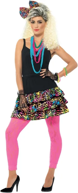 Smiffys Women's 80s Party Girl Kit