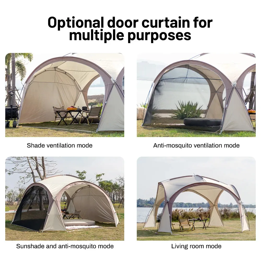 Sonuto Dome Canopy Large Tent - Outdoor Extra Large Camping Awning for Sun Protection, Hiking, Rainproof Pavilion, Anti-Mosquito