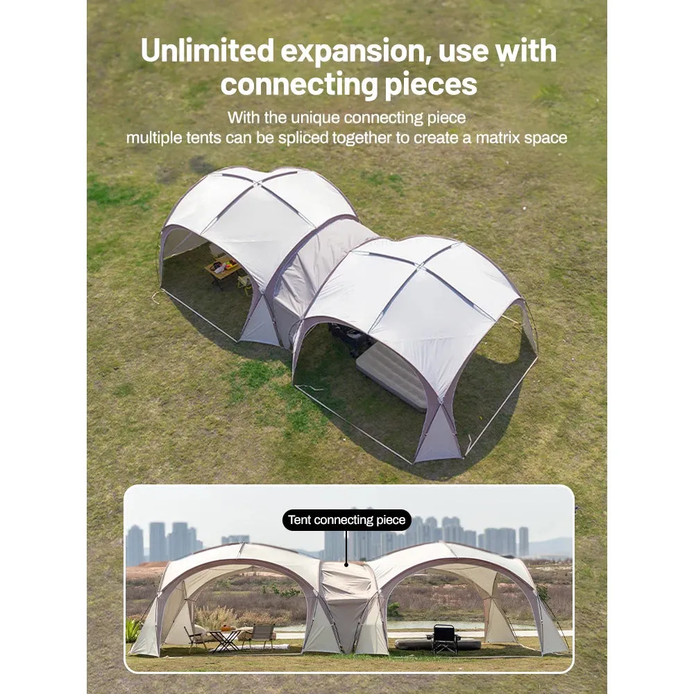 Sonuto Dome Canopy Large Tent - Outdoor Extra Large Camping Awning for Sun Protection, Hiking, Rainproof Pavilion, Anti-Mosquito