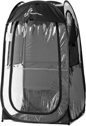 Sportneer Sports Tent, 1 Person Tent Sports Tents for Parents for Cold Day Lightweight Portable Pop Up Tent for Sports Event, Protection from Cold Wind and Rain (L)