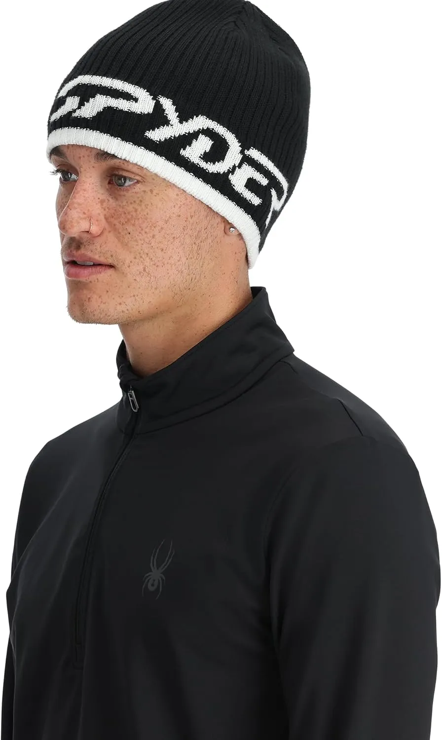 Spyder Men's Logo Ski Beanie