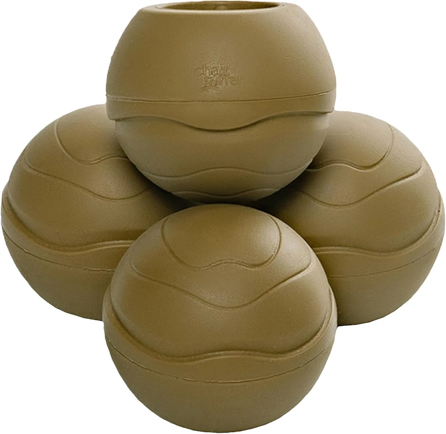 Stabilizing Rubber Ball Feet for Helinox Camping Chair - Durable Outdoor Chair Leg Cap, Help Stability on Rugged and Uneven Surfaces (Coyote TAN, 55mm)
