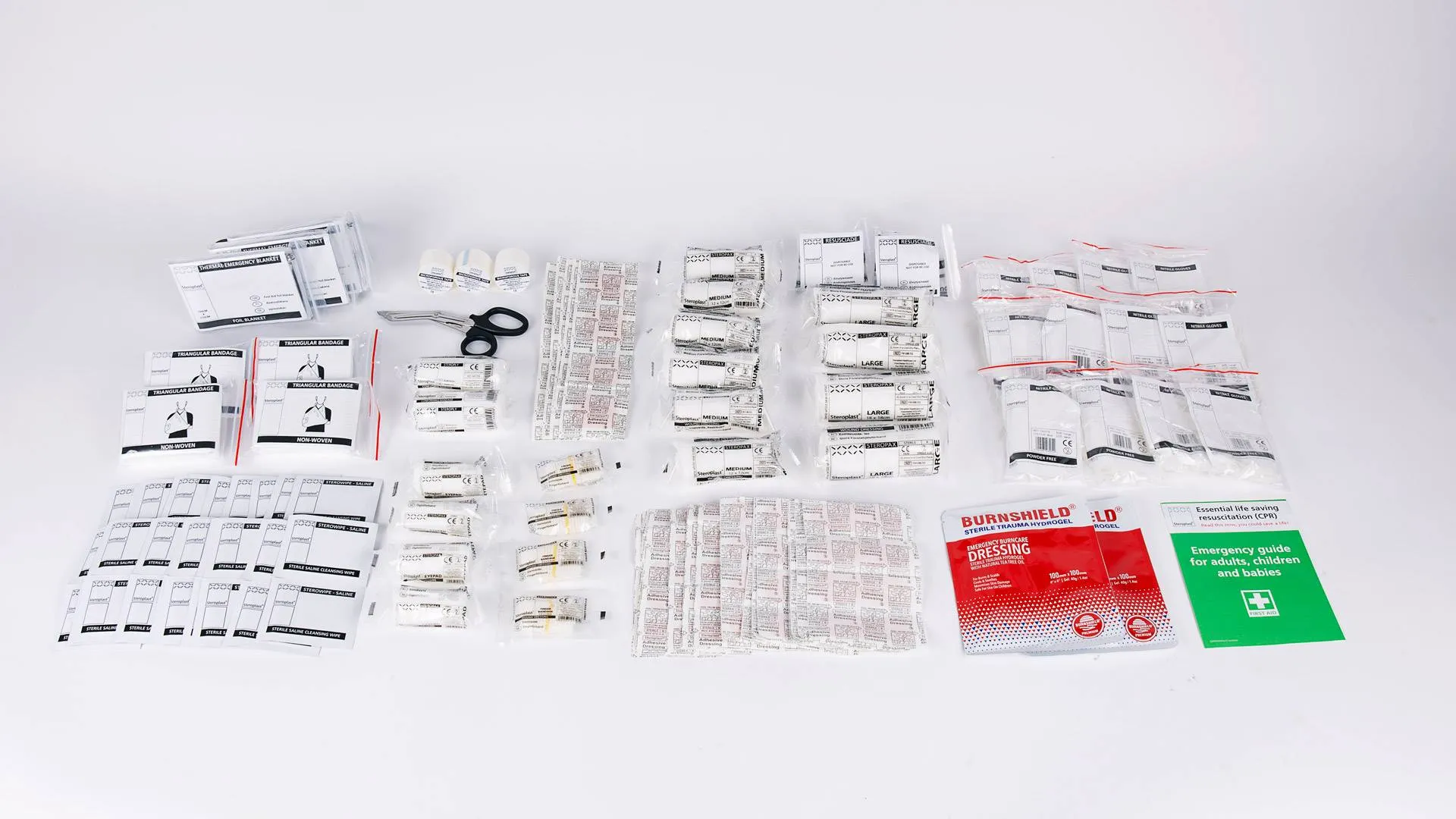 Steroplast State-of-the-art Kit Large Refill BS8599-1 First Classic / Aid