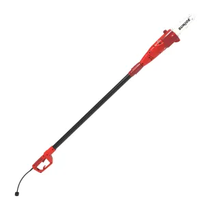 Sun Joe SWJ804E-RED Telescoping Electric Pole Saw | 8-Inch (Red)