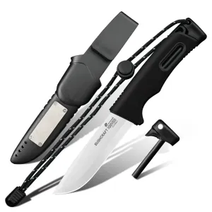 SURVIVAL MASTER 4 | 5CR15 | BLACK PP & BLACK TPR | TD-21B