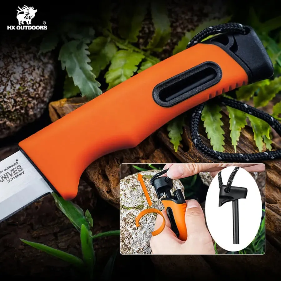 SURVIVAL MASTER 4 | 5CR15 | BLACK PP & ORANGE TPR | TD-21C