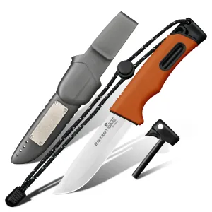 SURVIVAL MASTER 4 | 5CR15 | BLACK PP & ORANGE TPR | TD-21C