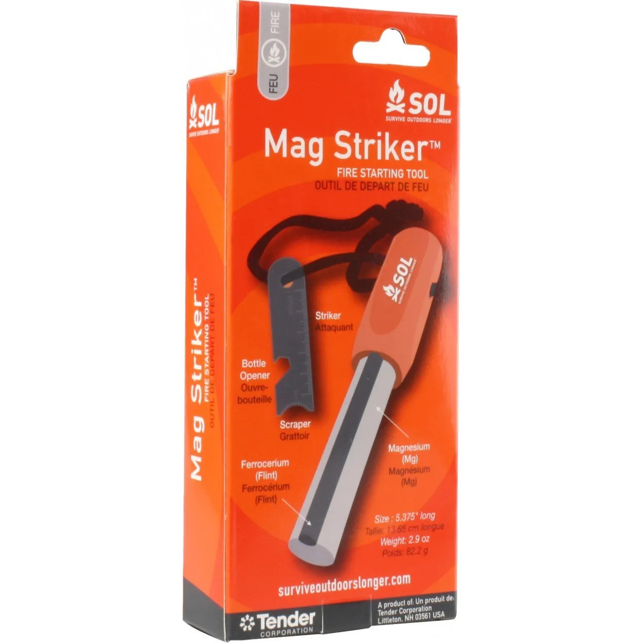 Survive Outdoors Longer SOL Mag Striker