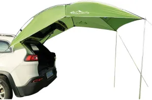 SUV Tent - Car Camping Tent 3-4 Person, PU1500-2000 Waterproof & Easy Setup & Extra Large Space for Family Camping, Hiking, and Outdoor Adventures