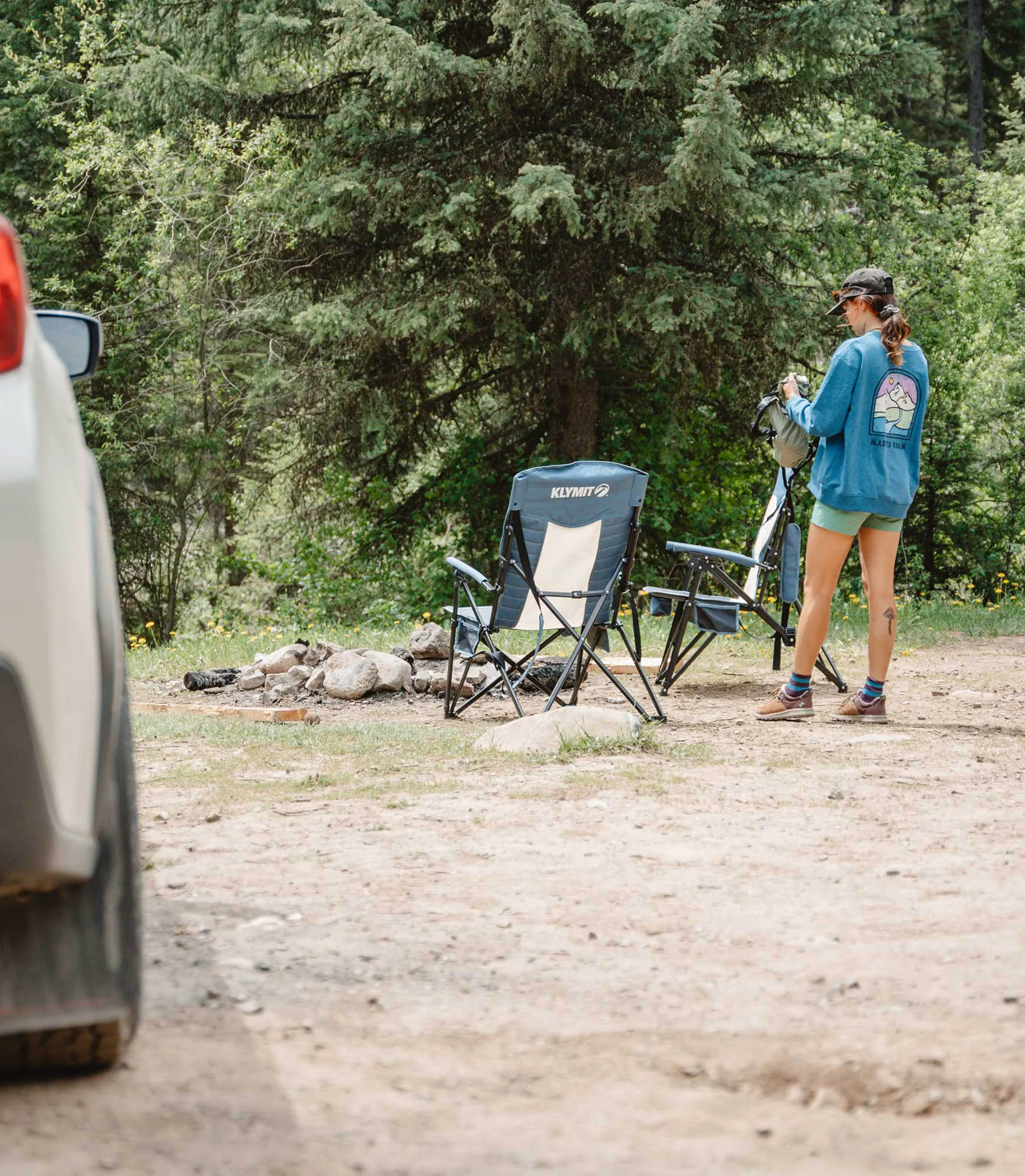 Switchback Reclining Camp Chair