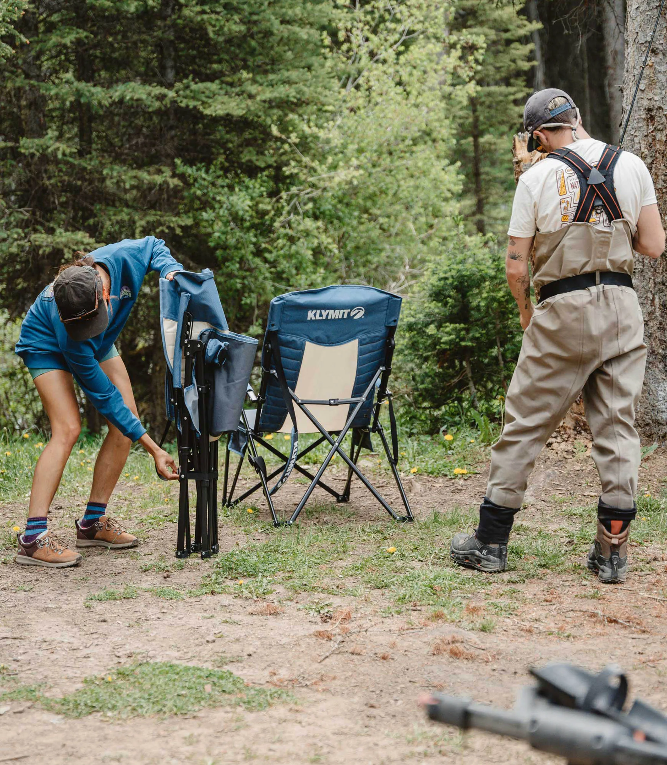 Switchback Reclining Camp Chair