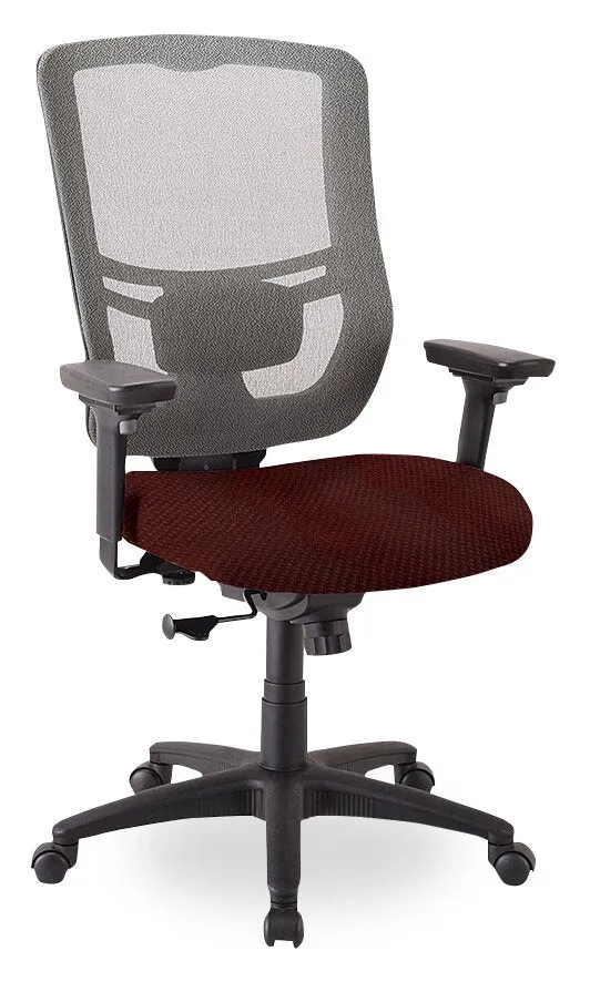 Tempur-Pedic Dante 26.4" Office Chair - Red with Mesh Back | Chaise de bureau Dante de Tempur-Pedic de 26,4 po - rouge avec dossier à mailles