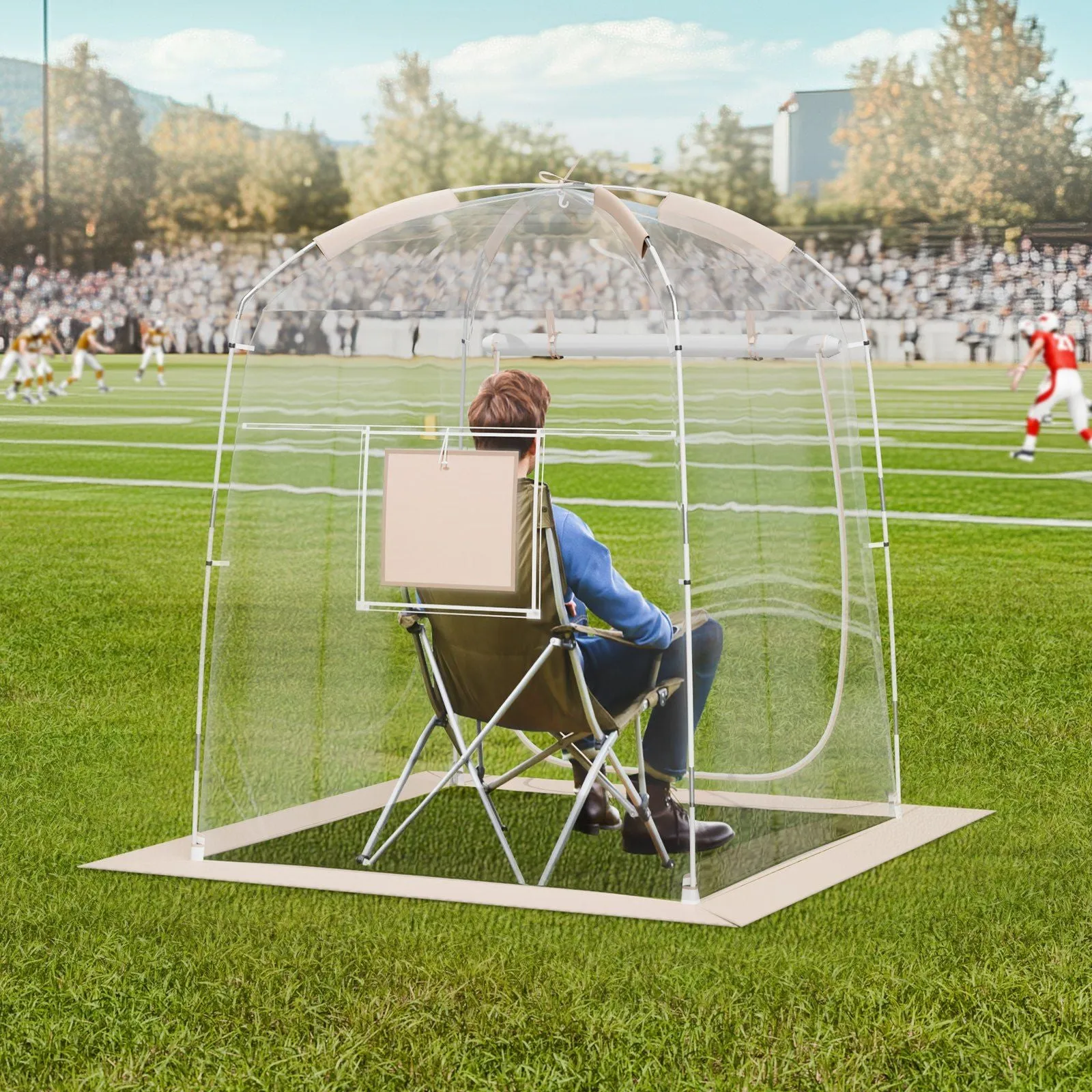 Tent Instant Person Proof Classy Sports VEVOR Tent Clear Popular picks Weather 1 Bubble Tent Shelter
