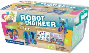 Thames & Kosmos Kids First Robot Engineer STEM Experiment Kit for Young Learners | Build 10 Non-Motorized Robots | Play & Learn with Storybook Manual | Parents’ Choice Gold Award Winner