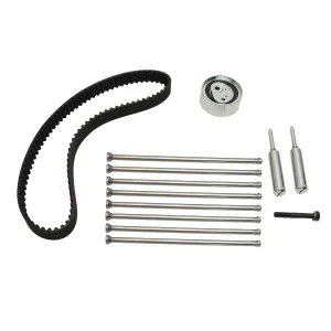 Timing Belt Kit Push Rods Timing Pin Set Pulleys fits for Deutz F2L1011 F3L1011 F4L1011 F2M1011 BF4M 1011F F3L1011F F4L1011F, Timing Belt with Timing Alignment Pins and Pushrods # 02931480 02109085