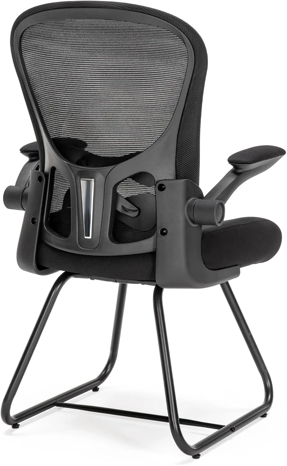 TLLMOON-6065 Fixed Support Seat Comfortable and Convenient Ergonomic Office Mesh Chair Adjustable Office Chair Suitable for Gaming, Studying, Resting, Office Work（Black）