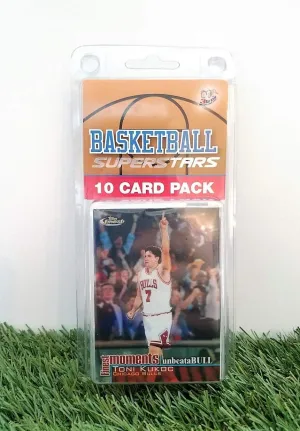 Toni Kukoc- (10) Card Pack NBA Basketball Superstar Toni Kukoc Starter Kit all Different cards. Comes in Custom Souvenir Case! Perfect for the Ultimate Kukoc Fan! by 3bros