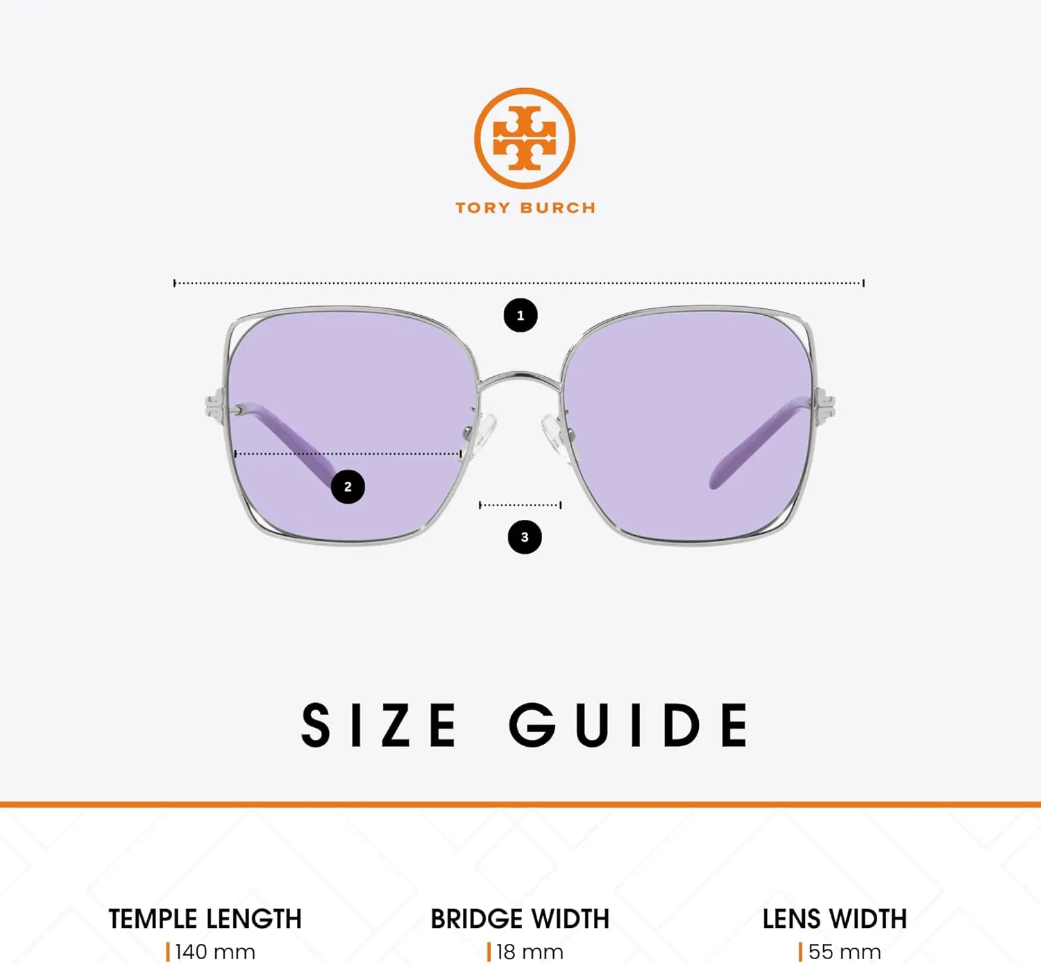 Tory Burch TY6097 Square Sunglasses for Women   BUNDLE With Designer iWear Eyewear Kit