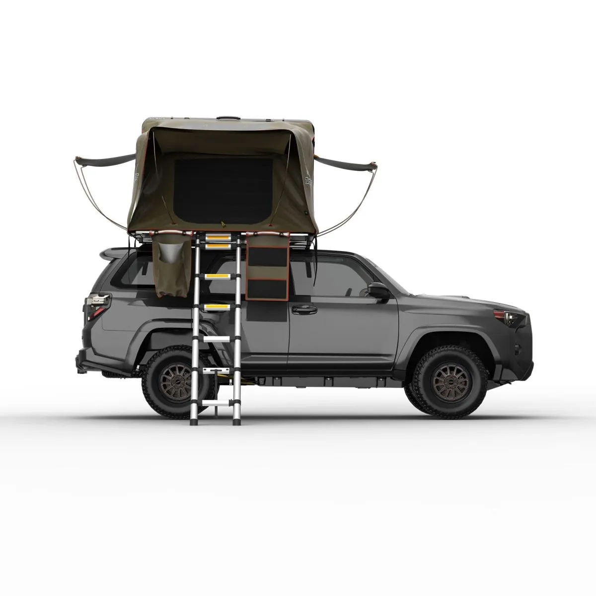 Tuff Stuff ALPHA® Hard Top Side Open Tent, Black, 3  Person