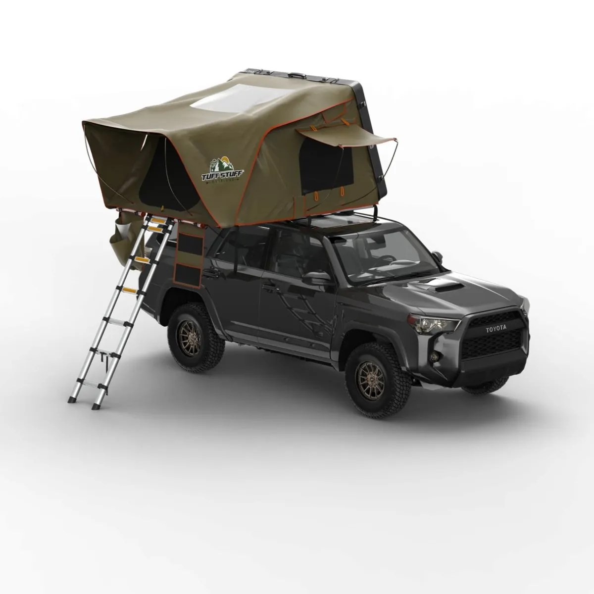 Tuff Stuff ALPHA® Hard Top Side Open Tent, Black, 3  Person