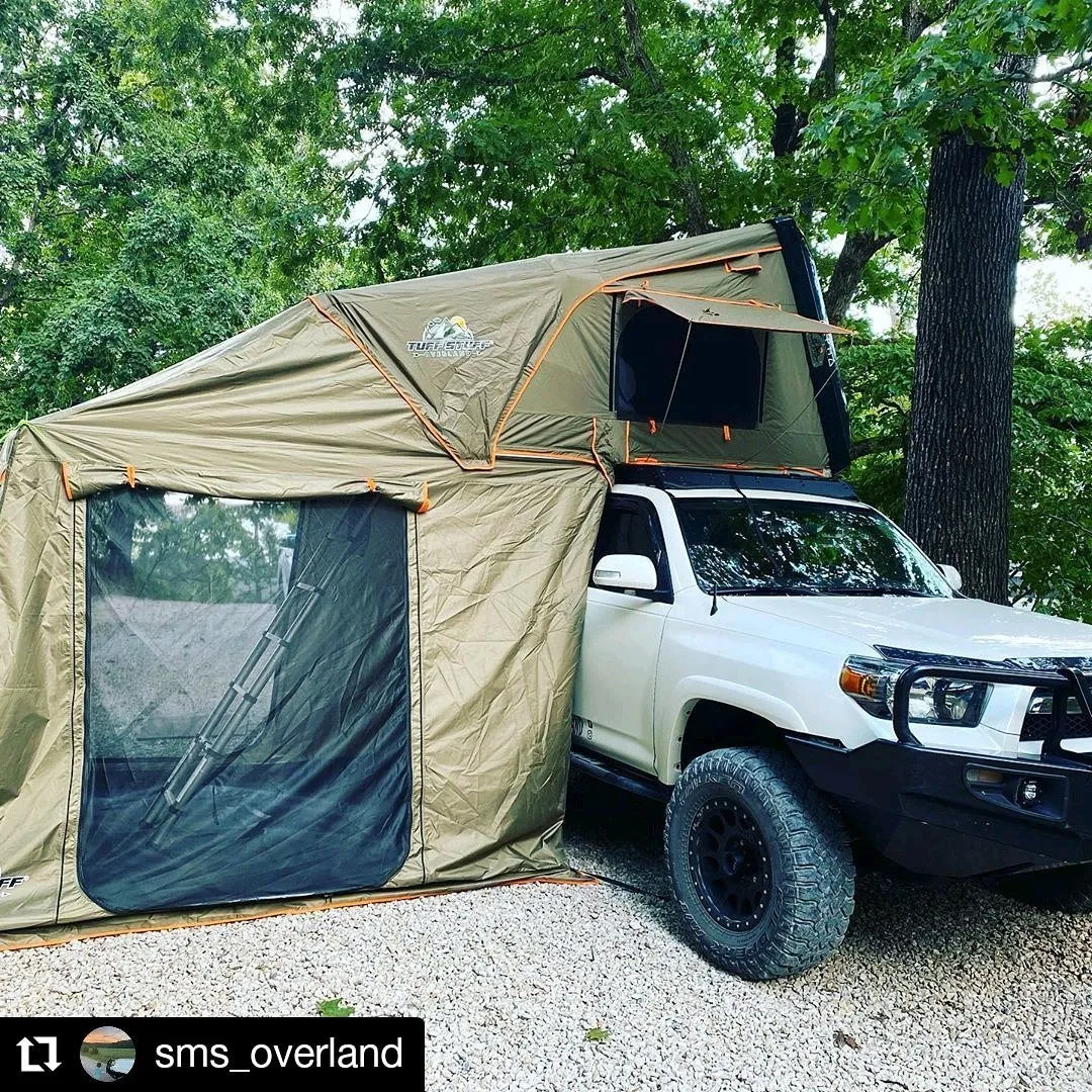 Tuff Stuff ALPHA® Hard Top Side Open Tent, Black, 3  Person