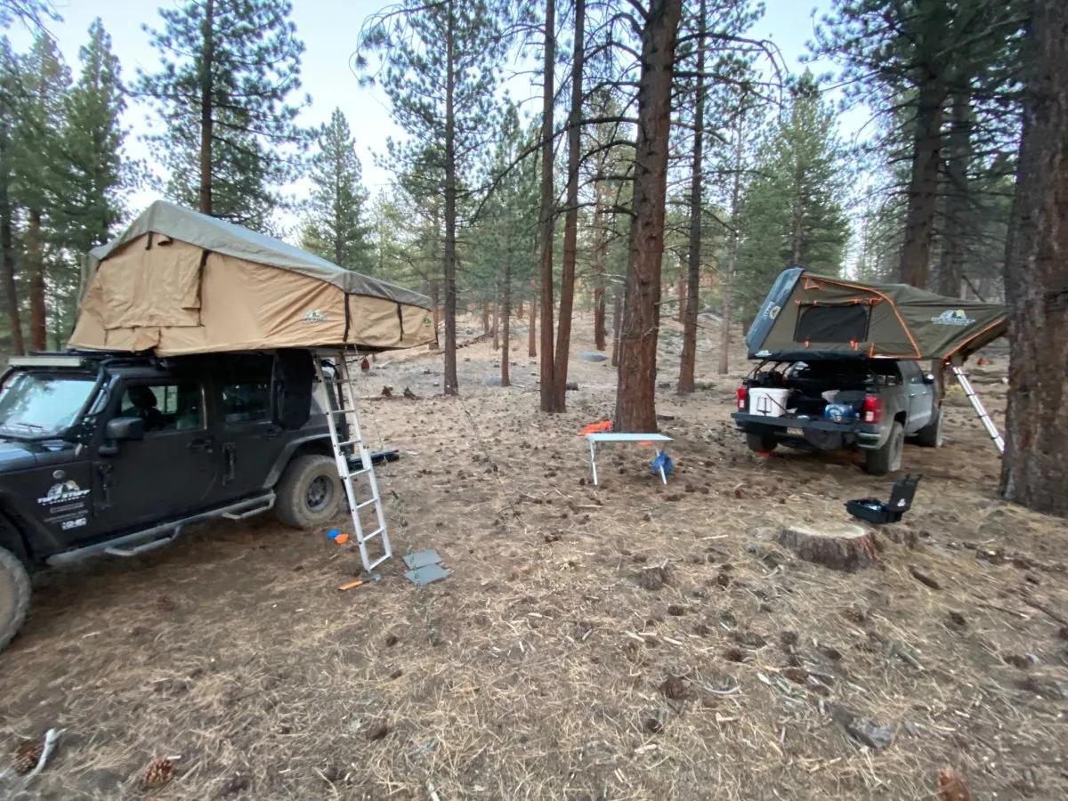 Tuff Stuff ALPHA® Hard Top Side Open Tent, Gray, 3  Person