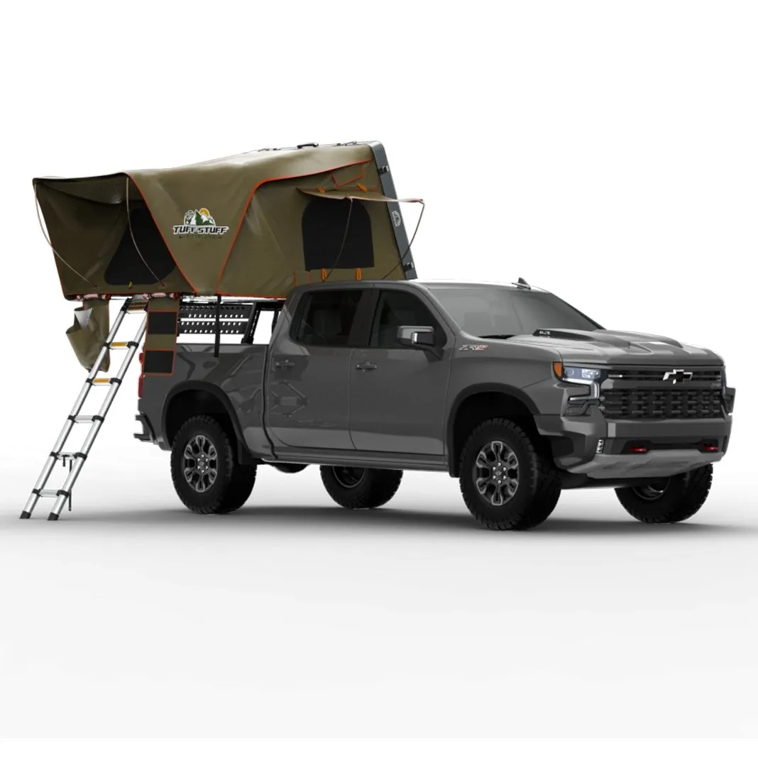 Tuff Stuff ALPHA® Hard Top Side Open Tent, Gray, 3  Person